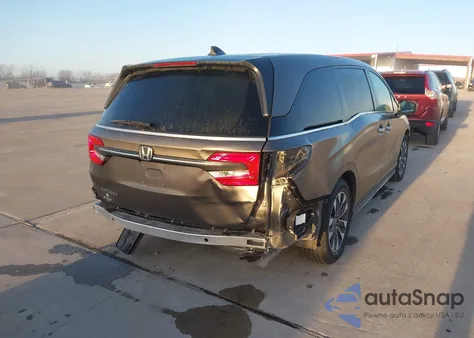 2022 Honda Odyssey Ex-L from USA, damaged, VIN 5FNRL6H73NB050550